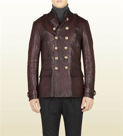 gucci red jacket mens|gucci jacket men.